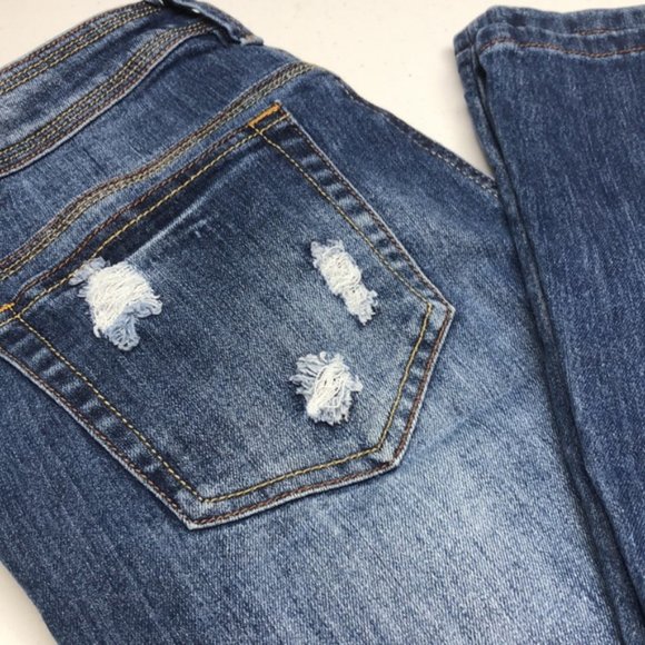 VINTAGE DOLLHOUSE DISTRESSED CHARLEY SKINNY 7/27x30 😎 - Picture 6 of 14